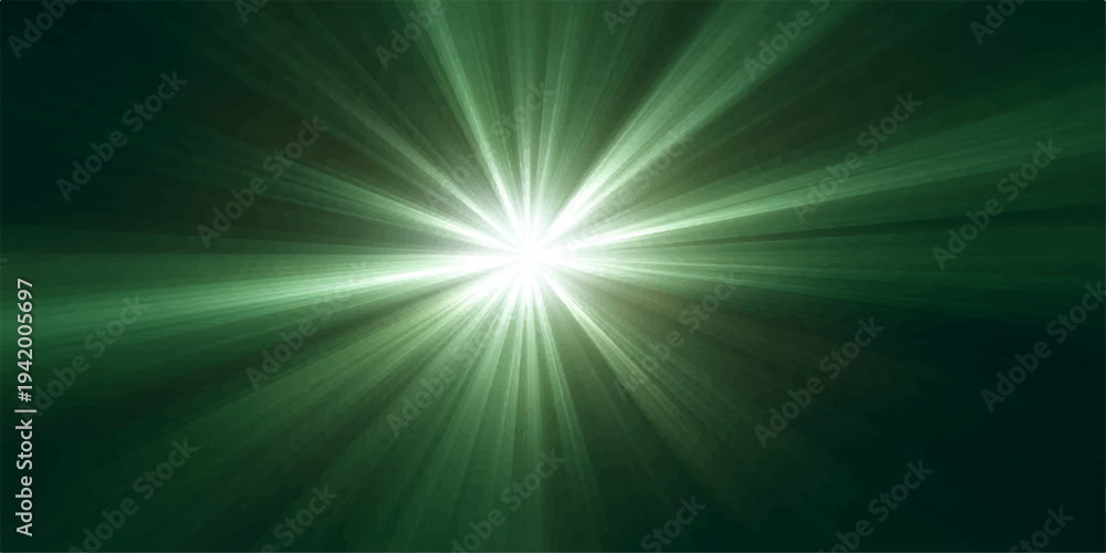 Obraz premium Abstract blue background with bright light burst and glowing rays creating a radiant energy sky design