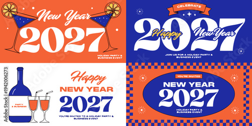 New Year 2027 Celebrations – Night Parties, Festive Drinks, Social Gatherings, Invitations, and Celebration Events for Family, Friends, and Community