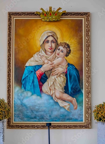Принти на полотні Chapel and Shrine of the Mother, Queen and Thrice Admirable Victress of Schoenstatt, Mother, Queen and Victress