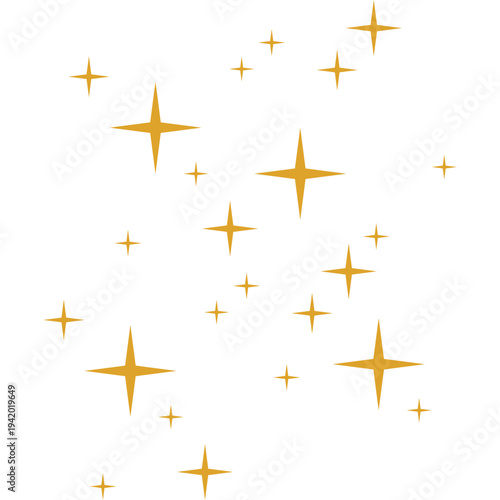 Ramadan Stars Decoration Element
