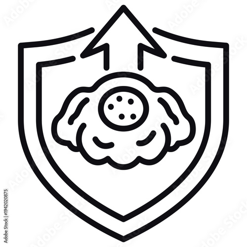 Immunity Boost Line Icon