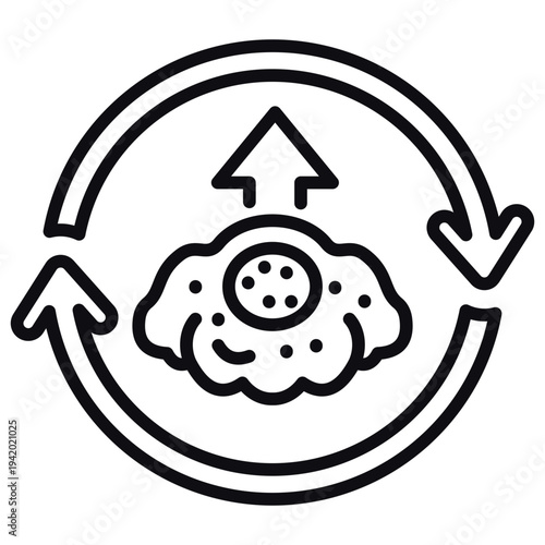 Recovery Boost Line Icon