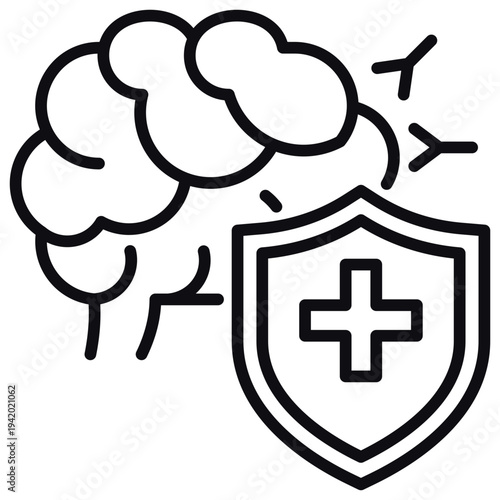 Adaptive Immunity Line Icon