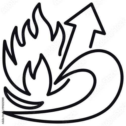 Inflammation Control Line Icon