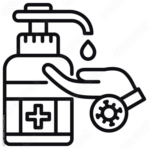Sanitizer Icon