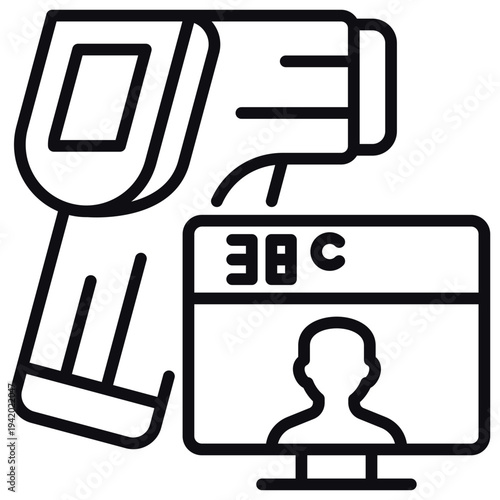 Fever Detection Icon