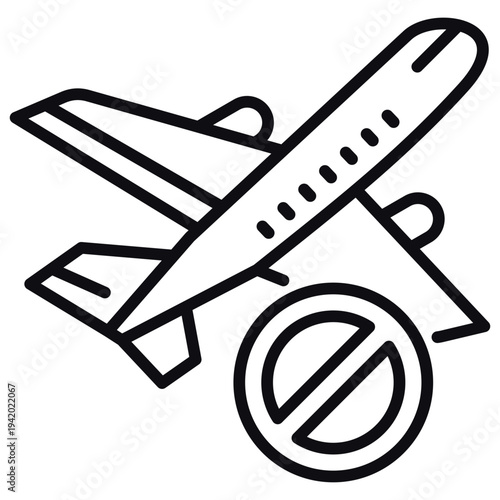 Travel Restriction Icon