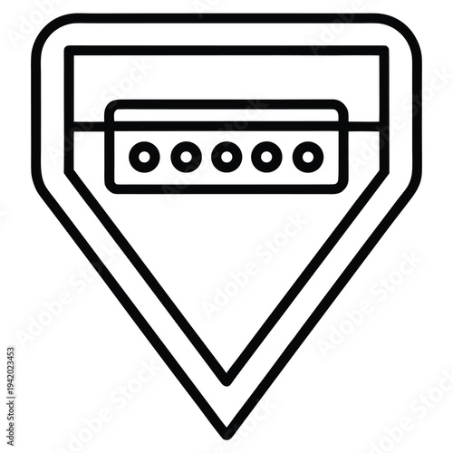 Digital Bill Payment Receipt Icon, Financial Invoice Transaction Record, Online Banking Statement Line Vector Illustration