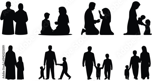 business people silhouettes