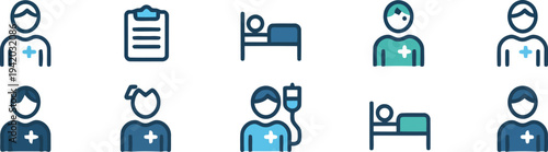 Eight adorable cartoon fruits with big happy eyes and smiles including strawberry and banana