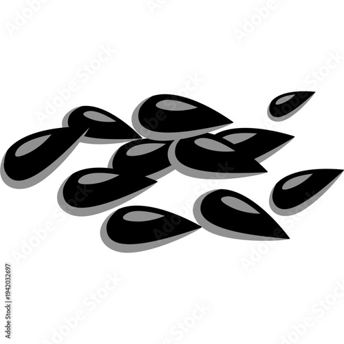 black sesame seeds