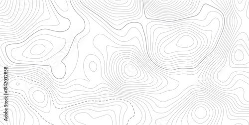 Vector geographic contour mounted map background.The stylized height of the topographic map contour in lines and contours isolated on transparent.Concept of simple geography and terrain .
