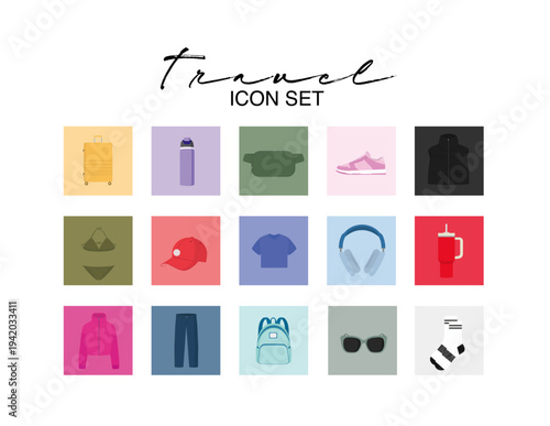 Icon Set - Travel