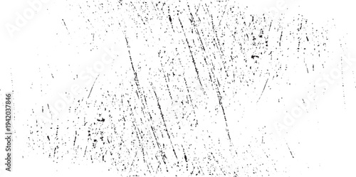 Scratched Grunge Urban Background Texture Vector. Dust Overlay Distress Grainy Grungy Effect. Distressed Backdrop Vector Illustration. Isolated Black on White Background. EPS 10.