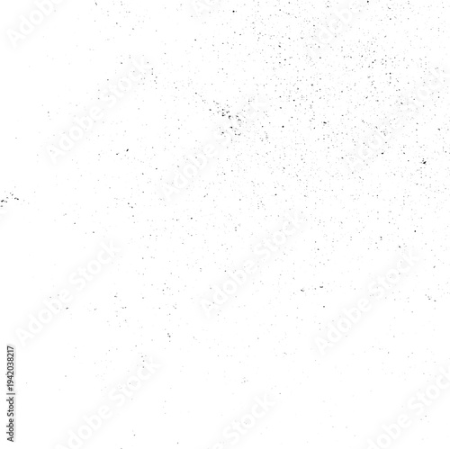 Abstract vector noise. Small particles of debris and dust. Distressed uneven background. Grunge with fine grains isolated on white background. Vector illustration. EPS10.