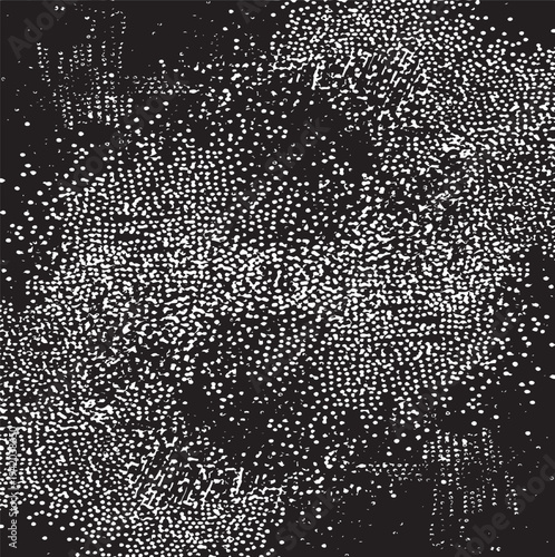 Subtle halftone grunge urban texture vector. Distressed overlay texture. Grunge background. Abstract mild textured effect. Vector Illustration. Black isolated on white. EPS10.