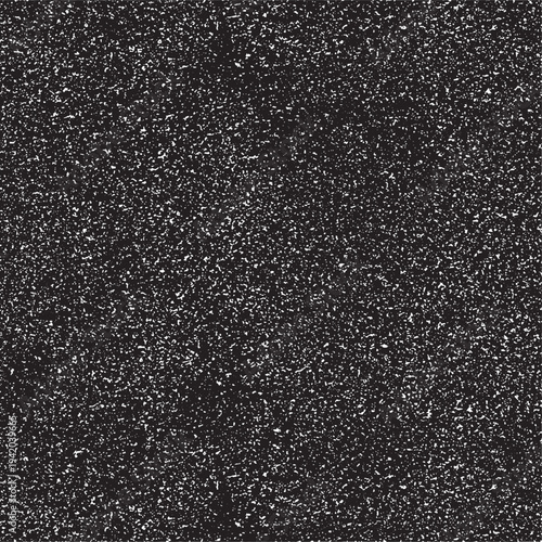 Abstract vector noise. Small particles of debris and dust. Distressed uneven background. Grunge with fine grains isolated on white background. Vector illustration. EPS10.