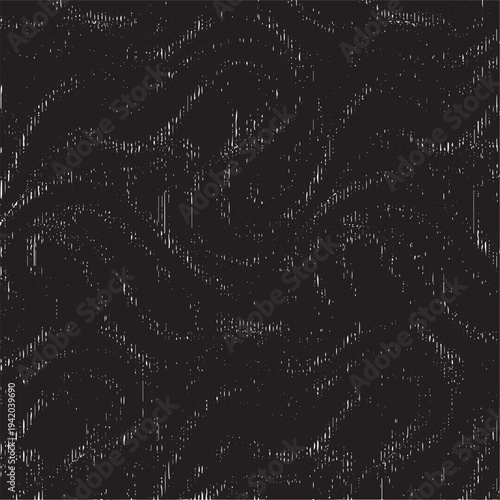 Abstract vector noise. Small particles of debris and dust. Distressed uneven background. Grunge with fine grains isolated on white background. Vector illustration. EPS10.