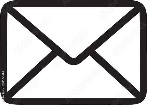 Email Icon – Envelope Symbol for Message, Mail, Contact & Communication