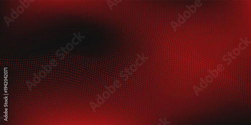 Dot lines black banner with red strokes with soft gradations red gradients with rough noise texture modern simple