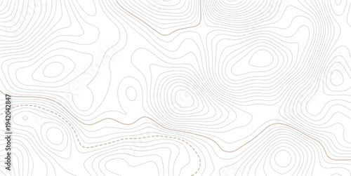 Vector geographic contour mounted map background.The stylized height of the topographic map contour in lines and contours isolated on transparent.Concept of simple geography and terrain .
