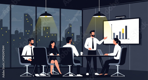 business people in office