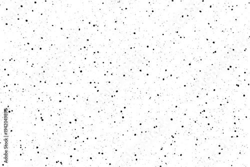 A simple composition of countless minute black points speckling a pure white field
