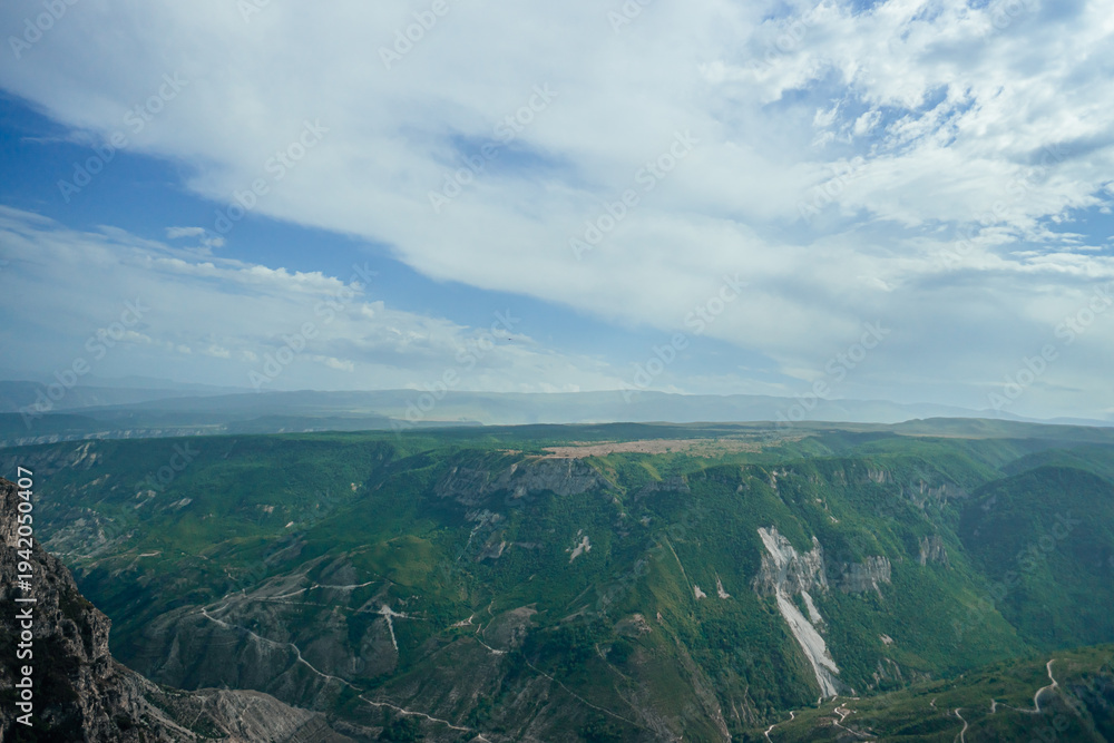 Fototapeta premium Mountain view from the top