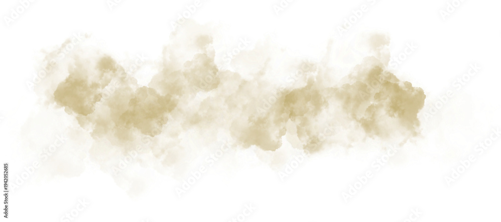 Obraz premium Abstract Golden Dust Smoke Cloud Wave Luxury Particle Explosion Design Element