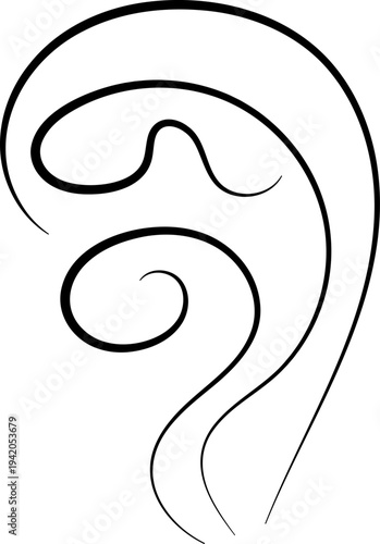 Hand drawn aroma vapor icons Smell line icon