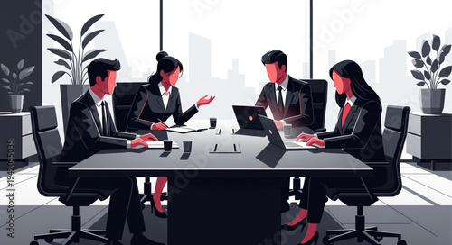 business team meeting