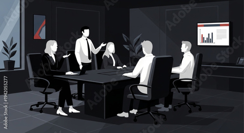 group of business people