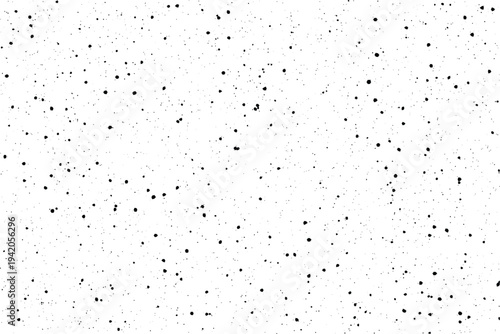 Monochrome visual displaying countless tiny black points spread across a brilliant white plane