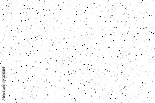 Simple white backdrop generously covered with small uniform black dots creating a classic speckled surface