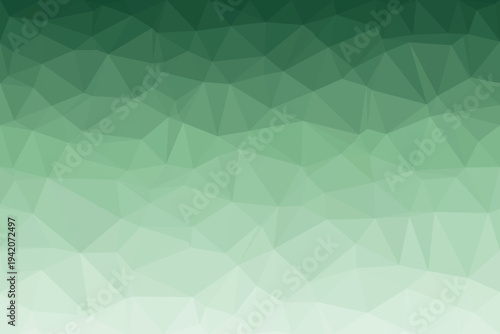 Deep forest green low poly pattern transitions smoothly creating a rich textured visual