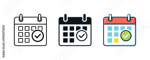 Travel scheduling context featuring a wall calendar page marked with a single highlighted day, identical form repeated in a