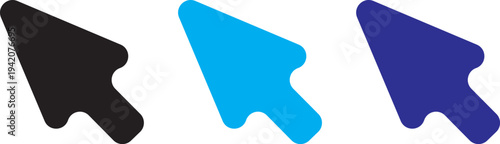 Mouse pointer icons vector Collection Clipart Pack. icon. Editable stroke line and glyph icons.