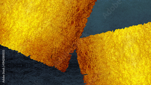 青と金の背景デザイン