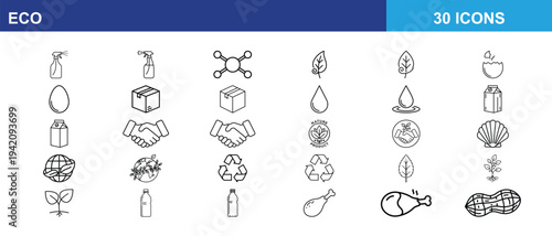 Ancient symbols and motifs from various cultural iconographies displayed in a row Vector
