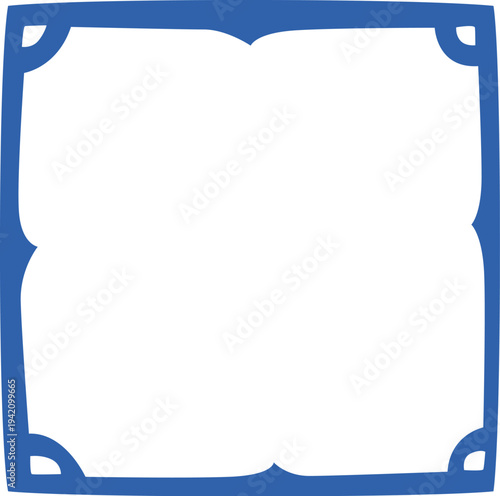 Frame With Rounded Corners Outline