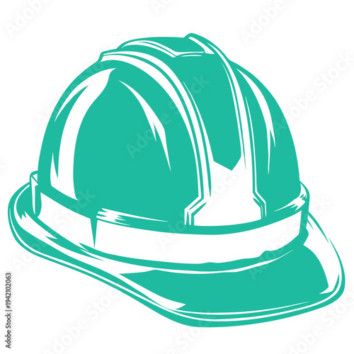 vector illustration of  safety helmet  constructio (11)