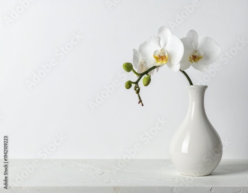 flowers in vase. Generative Image. Generative Image