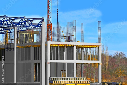Industrial building construction