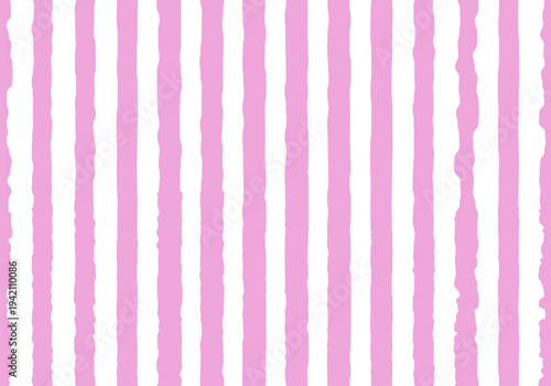 Striped seamless pattern and abstract background. Pink color. Seamless pattern with wavy vertical stripes. Summer Concept, Design Elemen
