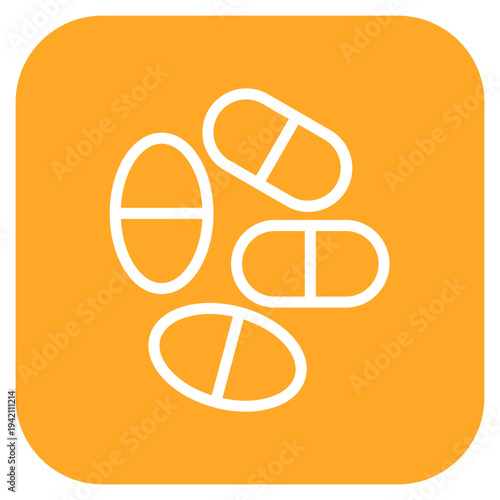 Vector Design Pills Icon Style