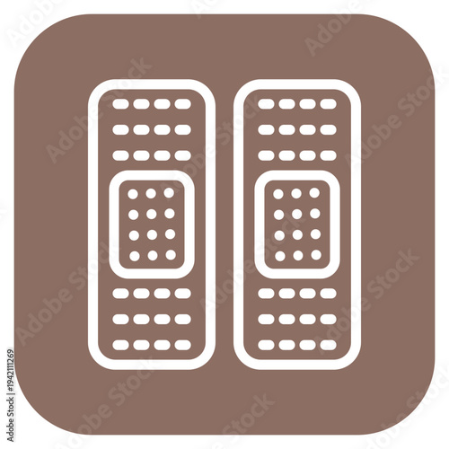 Vector Design Bandage Icon Style