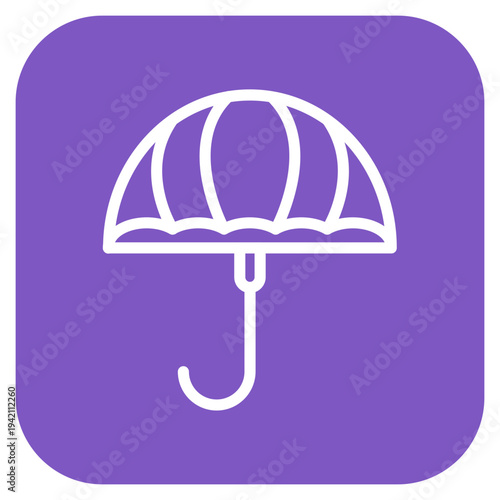 Vector Design Umbrella Icon Style