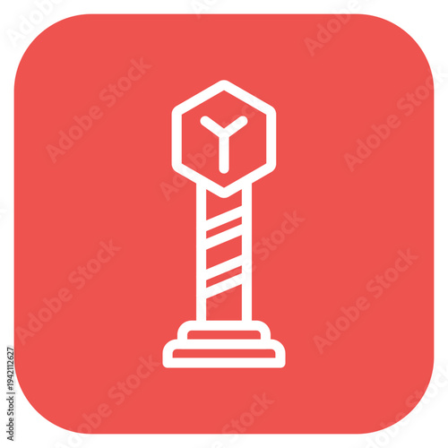 Vector Design Road Signs Icon Style