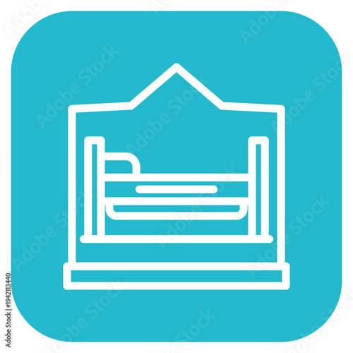 Vector Design Accomodation Icon Style