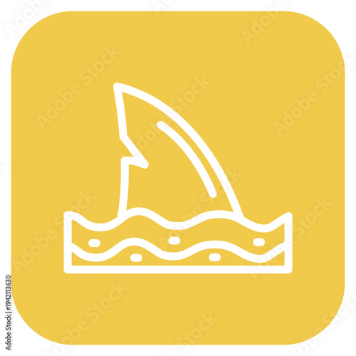 Vector Design Fins Icon Style